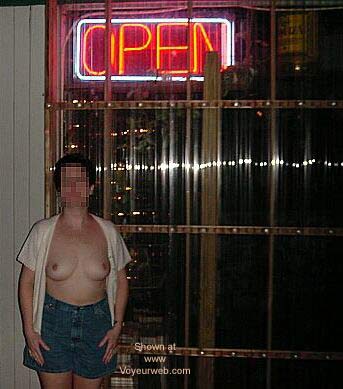 Pic #1 NippleGirl Gets A Shower By The River