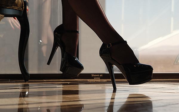 Black Stockings - Heels, Stockings , Black Stockings, High Heels, Artsy High Heel Shot