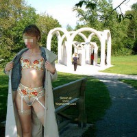 Julie Hsavoie At The Fountain 2