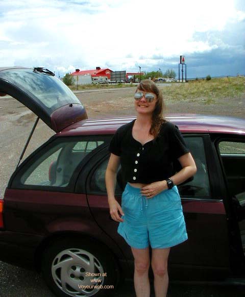 Pic #1Grace Drops Her Drawers Out Side DQ