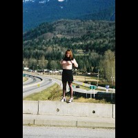Flashing At The River