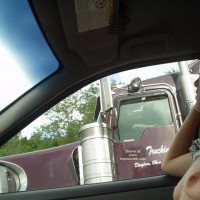 Pic #1Amy Flashing Trucks And Shopping For Toys