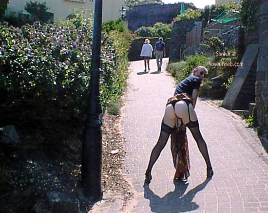 Pic #1Corinne Does Tenby UK 1