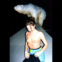 Anika and The Bear...grrrrr