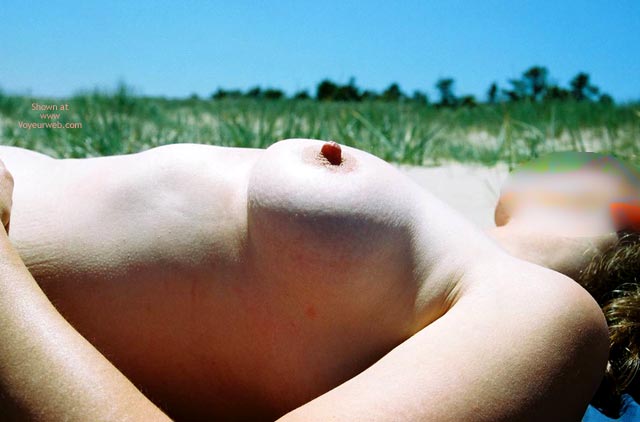 Pic #1 Lindsey At The Beach, First Time