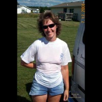 Val Washing The Van