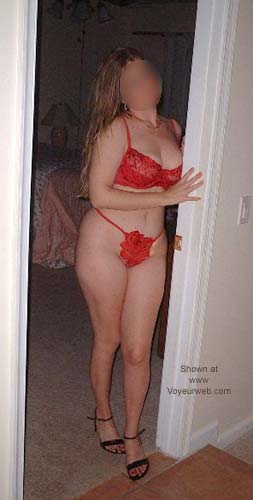 Pic #1Wife In and Out of Red 2