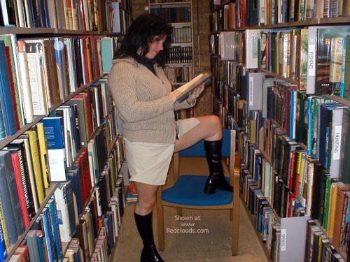 Pic #1S Plays a Naughty Librarian 2