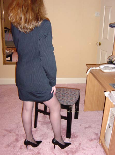 Pic #1*HY Sexy Secretary in Black Stockings