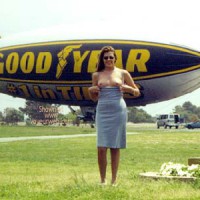 Pic #1Hollywood Flasher at The Goodyear Blimp 1