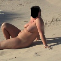 Pic #1Milf  Of 3 At Beach
