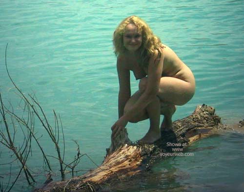 Pic #1 Lamb On The Log