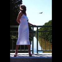 Pic #1 Susy Privat Flashing In My White Dress