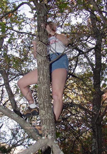 Pic #1 Katie Klimbing and Kasting Her Klothing