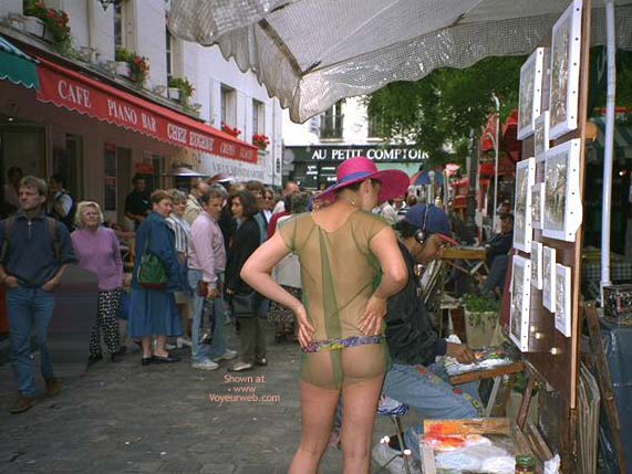 Pic #1*Tr Mona Shocking Paris With A Little Nothing