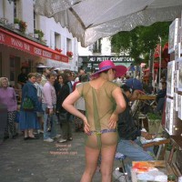 Pic #1*Tr Mona Shocking Paris With A Little Nothing