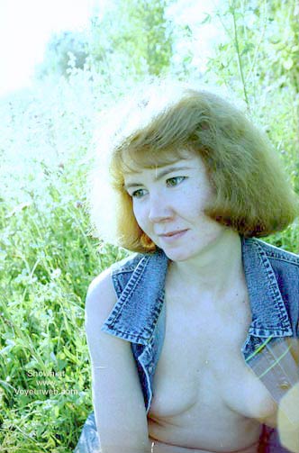 Pic #1Irishka Goes For a Walk On a Wood