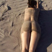 Paty Mexican Lady On The Beach 2