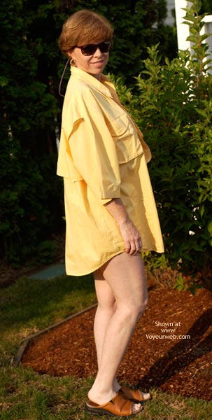 Pic #1Liz In Just A Shirt