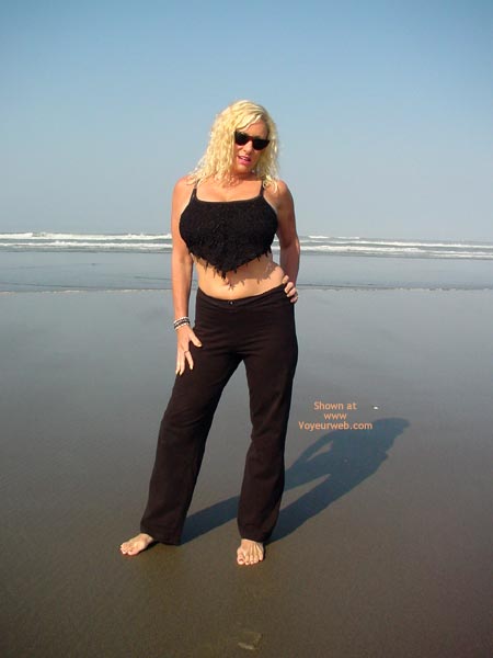 Pic #1Ashley On The Beach