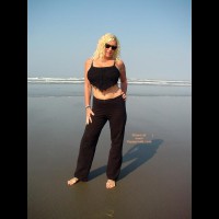 Pic #1Ashley On The Beach