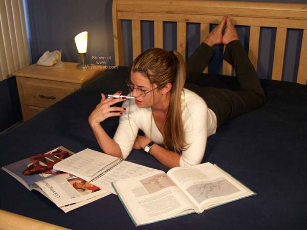 Pic #1Nikki ;)~ Studying 1