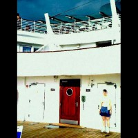 Pic #1 *PN SueBee On a Deck Far Away