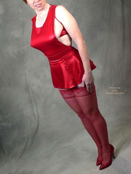 Pic #1 Liz Red Outfit 9