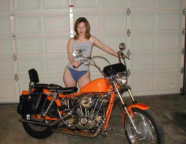 Pic #1Luv2bnude and The Harley