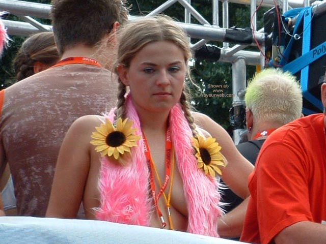 Pic #1 Flashing At The Parade