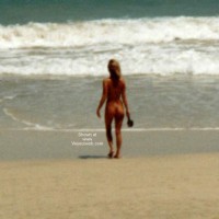 My Wife On The Beach