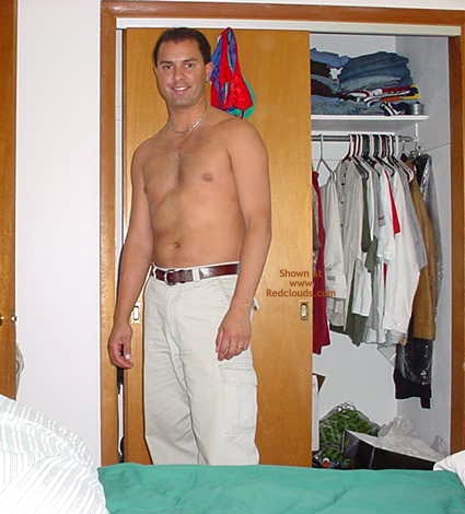 Pic #1M* Caught Undressing