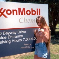 Amber Exposed in Public