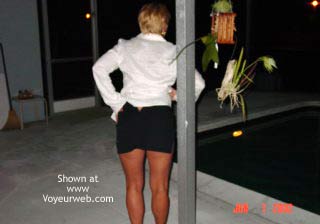 Pic #1Stripping by The Pool in Florida