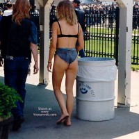 Pic #1 Bare Hunting at Biker Rally