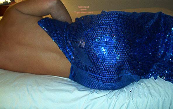 Pic #1Julie In Blue Sequins