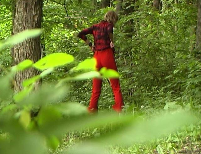 Pic #1Piss Baby in Forest