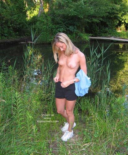 Pic #1*NT Shy Curious Wife Goes Camping