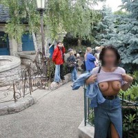 Monique in Euro Disneyland 2
