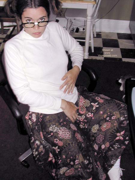 Pic #1Nina is One Hot Nerd
