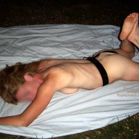 My Toy Outside on Hot Summer Night