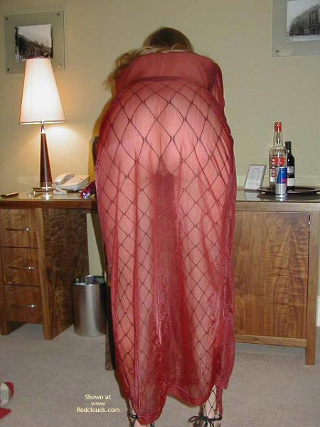 Pic #1Wife In Fishnet Pantyhose
