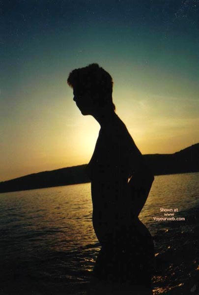 Pic #1 My Beachbaby In The Sunset