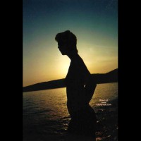 My Beachbaby In The Sunset