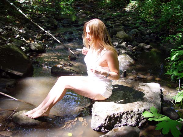 Pic #1Scout Naked in The River 2