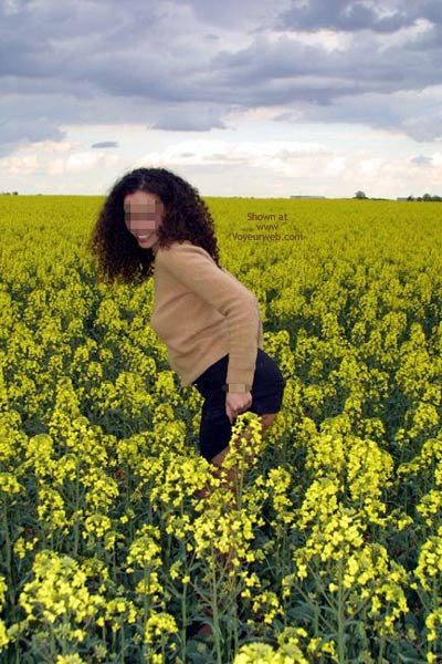 Pic #1 Mlle A In The Field