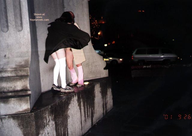 Pic #1*GG Stripping Outside The Queen Victoria Building, Sydney