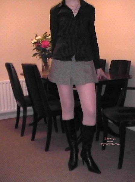 Pic #1Wolfie'S Short Skirt And Pantyhose
