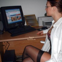 Secretary Strip - Strip , Secretary Strip, Nude In The Office
