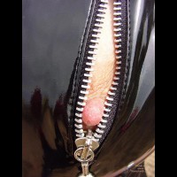 Latex Outfit - Erect Nipples, Nipple Slip, Nipples, Skin , Latex Outfit, Nipple Closeup, Leather And Skin, Nipple Peeking From A Zipper, Patent Leather With Peekaboo Nipple, Erect Nipples, Peepaboo Nipple, Nipple Slip